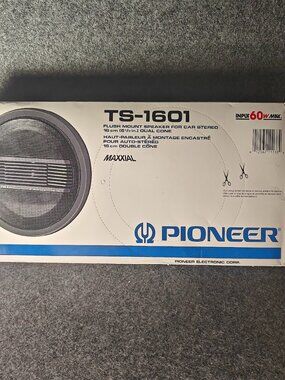 Pioneer TS‑1601 6.5" Dual Cone Car Speakers 60W NEW Open Box